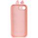 Чохол TPU Toys Case with Ears для Apple iPhone 16e / 17e (6.1") Light Pink фото 3