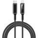 Дата кабель WIWU C080 Warriors Type-C to Lightning 27W (1m) Black фото 3