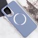TPU чехол Bonbon Metal Style with MagSafe для OnePlus 9 Серый / Lavender фото 5