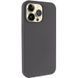 Чехол Silk Full Protective (AA) NO LOGO для Apple iPhone 15 Pro (6.1") Серый / Dark Gray