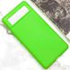 Чехол Silicone Cover Lakshmi (A) для Google Pixel 6 Pro Салатовый / Neon Green фото 2
