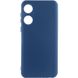 Чохол Silicone Cover Lakshmi Full Camera (A) для Oppo A58 4G Синій / Navy Blue фото 1
