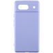 Чехол Silicone Cover Ummi Lakshmi Full Camera (AA) для Google Pixel 7a Сиреневый / Dasheen