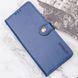 Шкіряний чохол-книжка GETMAN Gallant (PU) для Xiaomi Redmi Note 14 5G Синій