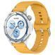 Силиконовый ремешок Wavy для Smart Watch 22mm Dark Yellow