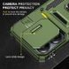 Ударопрочный чехол Camshield Army Ring для Xiaomi Poco X6 Pro Оливковый / Army Green фото 4