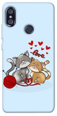 Чехол itsPrint Два кота Love для Xiaomi Redmi Note 5 Pro / Note 5 (AI Dual Camera)
