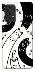Чохол itsPrint Чорно-білі коти для Samsung Galaxy A53 5G