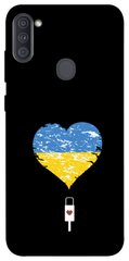 Чохол itsPrint З Україною в серці для Samsung Galaxy A11