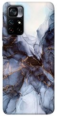 Чехол itsPrint Черно-белый мрамор для Xiaomi Poco M4 Pro 5G