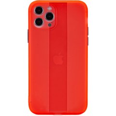 Чохол TPU Glossy Line Full Camera для Apple iPhone 12 Pro (6.1") Червоний