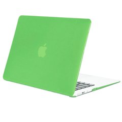 Чохол-накладка Matte Shell для Apple MacBook Pro touch bar 15 (2016/18) (A1707 / A1990) Салатовий / Tender green