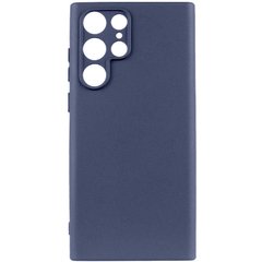 Чохол Silicone Cover Lakshmi Full Camera (A) для Samsung Galaxy S24 Ultra Синій / Midnight Blue