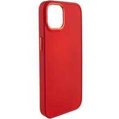 TPU чохол Bonbon Metal Style для Apple iPhone 14 (6.1") Червоний / Red