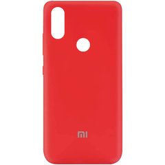 Уценка Чехол Silicone Cover My Color Full Protective (A) для Xiaomi Redmi Note 5 Pro/Note 5 (DC) Эстетический дефект / Красный / Red