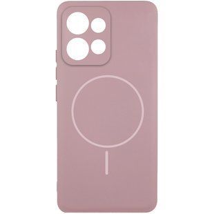 Чехол Silicone Cover Lakshmi Full Camera (AA) with Magnetic Fit для Motorola Edge 50 Neo Розовый / Pink Sand