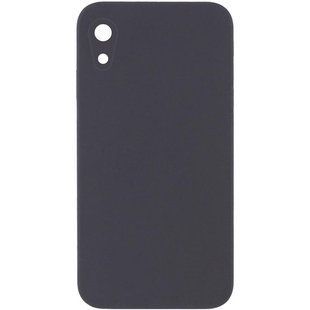 Чехол Silk Square Full Camera Protective (AA) NO LOGO для Apple iPhone XR (6.1") Серый / Dark Gray