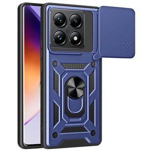 Чохол Ummi Camshield Serge Ring для Xiaomi 14T Синій / Navy