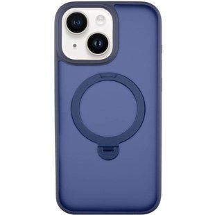 Чохол Ummi Colorful with Magnetic Fit HQ Ring для Apple iPhone 15 (6.1") Dark Blue