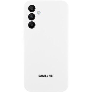 Чохол Silicone Cover Lakshmi Full Camera (AAA) with Logo для Samsung Galaxy S24 FE Білий / White