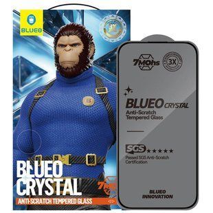 Защитное 2.5D стекло Blueo Crystal Anti-Scratch для Apple iPhone 17 Air (6.5") Черный