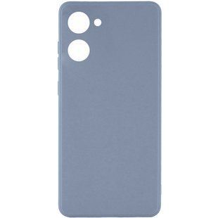 Силиконовый чехол Candy Full Camera для Realme C55 Серый / Smoky Gray