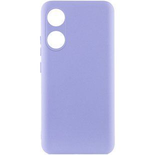 Чехол Silicone Cover Lakshmi Full Camera (AAA) для Oppo A78 4G Сиреневый / Dasheen