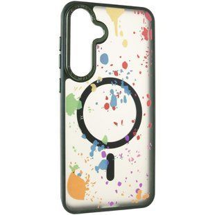 Чохол TPU+PC Flush with Magnetic Fit для Samsung Galaxy S24+ / S25+ Dark green