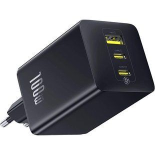 СЗУ Baseus EnerFill FE11 Fast Charger 100W (1USB-A/2C) (P101821) Cosmic Black