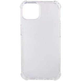 TPU чехол GETMAN Ease logo усиленные углы для Apple iPhone 14 (6.1") Бесцветный (прозрачный)