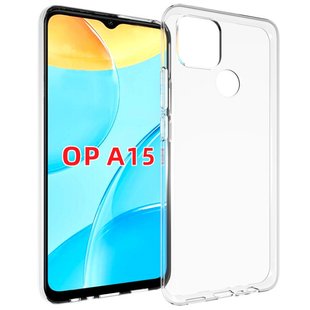 TPU чехол Epic Transparent 1,5mm для Oppo A15s / A15 Бесцветный (прозрачный)