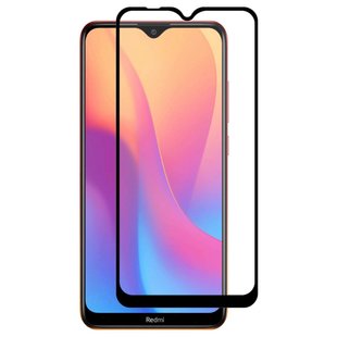 Защитное стекло XD+ (full glue) (тех.пак) для Xiaomi Redmi 8 / 8a Черный