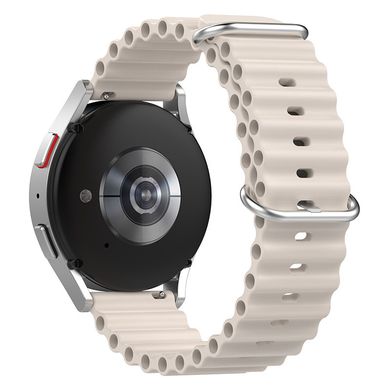 Ремешок Ocean Band для Smart Watch 22mm Бежевый / Antigue White
