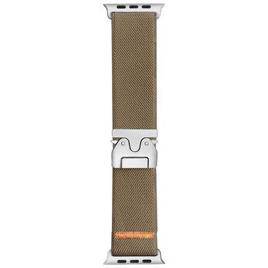 Ремешок Nylon New Design для Apple Watch 38/40/41/42mm(ser.10) Biege Brown