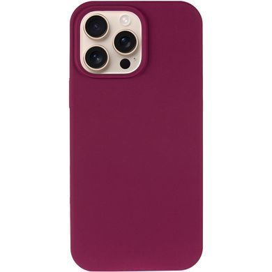 Чохол Silk Full Protective (AA) NO LOGO для Apple iPhone 16 Pro (6.3") Бордовий / Maroon