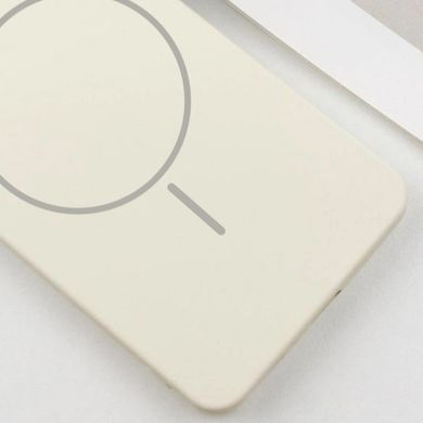 Чехол Silicone Cover Lakshmi Full Camera (AA) with MagFit для Samsung Galaxy S24 Ultra Белый / White