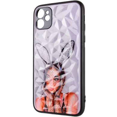 TPU+PC чехол Prisma Ladies для Apple iPhone 11 (6.1") Rabbit