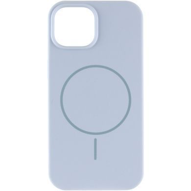 Чехол Silk Full Protective (AA) NO LOGO with Magnetic Fit для Apple iPhone 12 Pro Max (6.7") Голубой / Lilac Blue