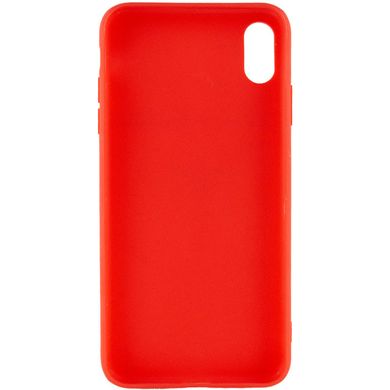 Силіконовий чохол Candy для Apple iPhone X / XS (5.8") Червоний