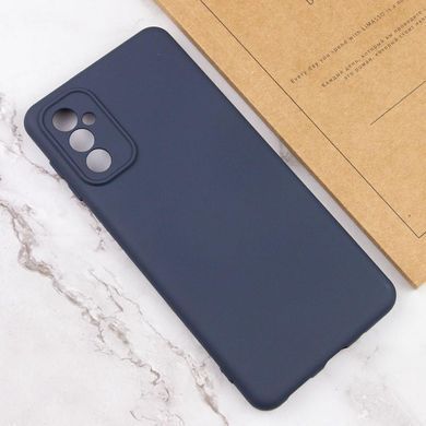 Чохол TPU GETMAN Liquid Silk Full Camera для Samsung Galaxy A35 Синій / Midnight Blue