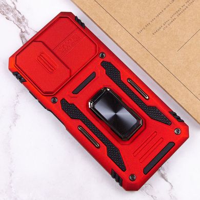 Ударостійкий чохол Camshield Army Ring для Xiaomi Redmi 9A Червоний / Red