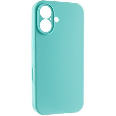 Чехол Silk Full Camera Protective (AA) NO LOGO для Apple iPhone 17 (6.3") Бирюзовый / Marine Green