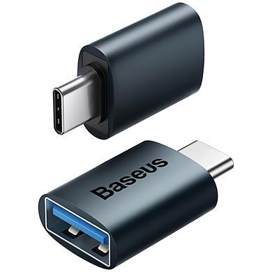 Перехідник Baseus Ingenuity Series Mini Type-C to USB 3.1 (ZJJQ000001) Blue