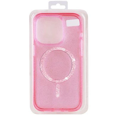 Чохол TPU Eclipse Sparkle Magnetic Fit для Apple iPhone 16 (6.1") Pink