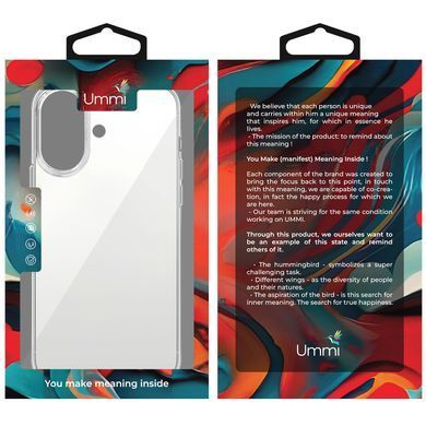 Чехол TPU Ummi transparent для Apple iPhone 17 (6.3") Clear