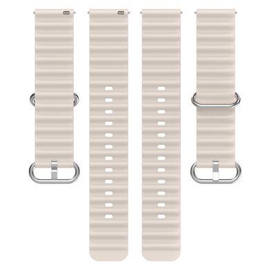 Ремешок Ocean Band для Smart Watch 22mm Бежевый / Antigue White