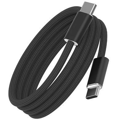 Дата кабель WIWU C101 Essen Type-C to Type-C 240W (1.5m) Black