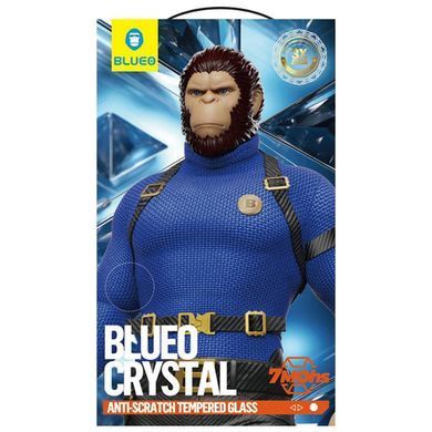 Защитное 2.5D стекло Blueo Crystal Anti-Scratch для Apple iPhone 17 Air (6.5") Черный