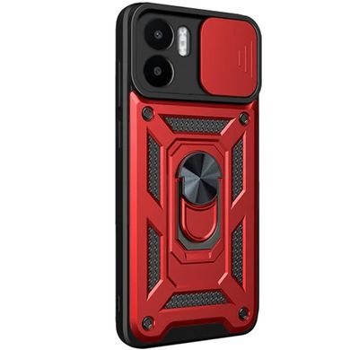 Ударопрочный чехол Camshield Serge Ring для Xiaomi Redmi A1 / A2 Красный