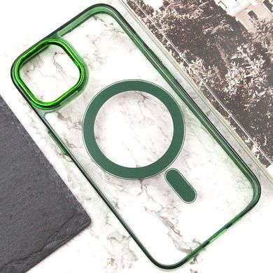 Чохол TPU Iris with Magnetic Fit для Apple iPhone 12 Pro Max (6.7") Зелений